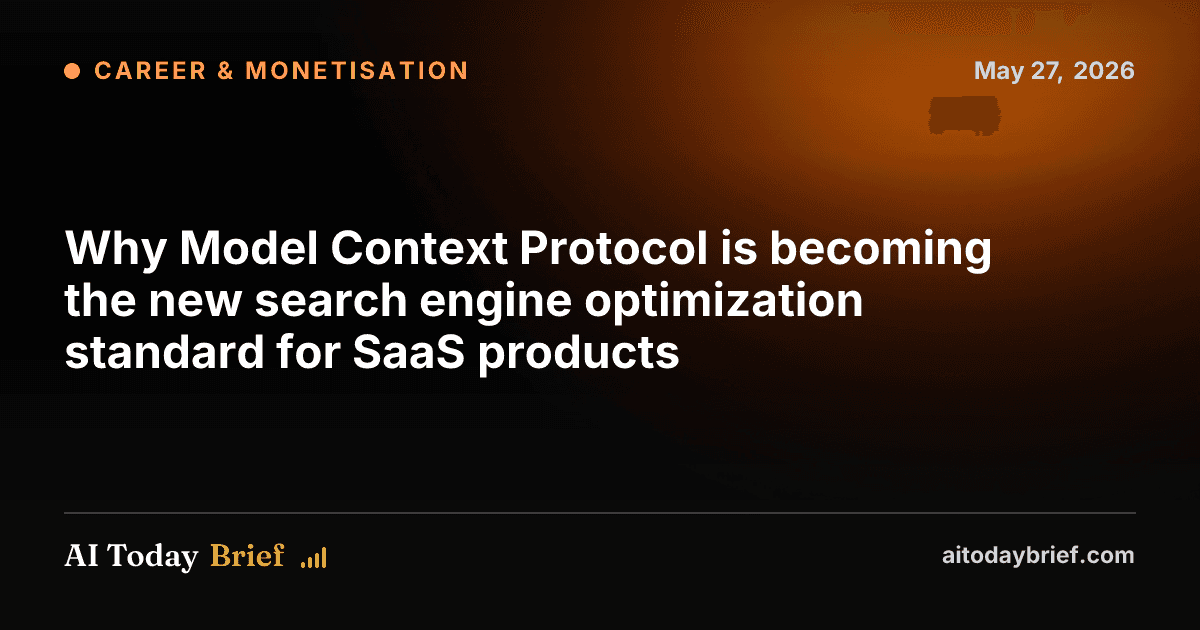 Why Model Context Protocol is becoming the new search engine optimization standard for SaaS products