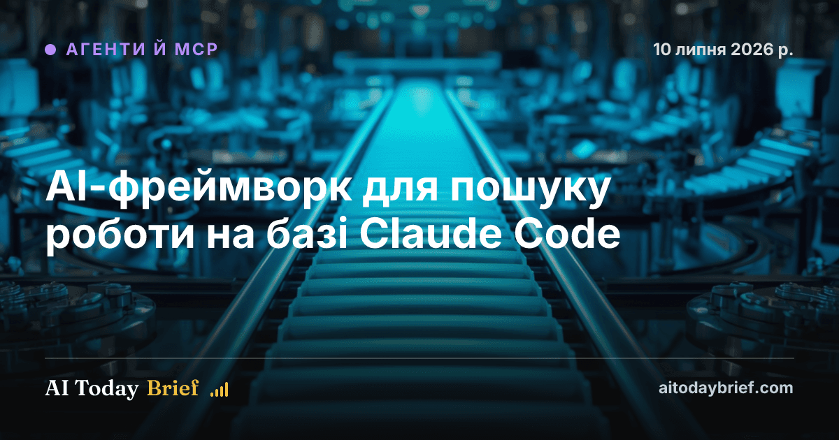 AI-фреймворк для пошуку роботи на базі Claude Code