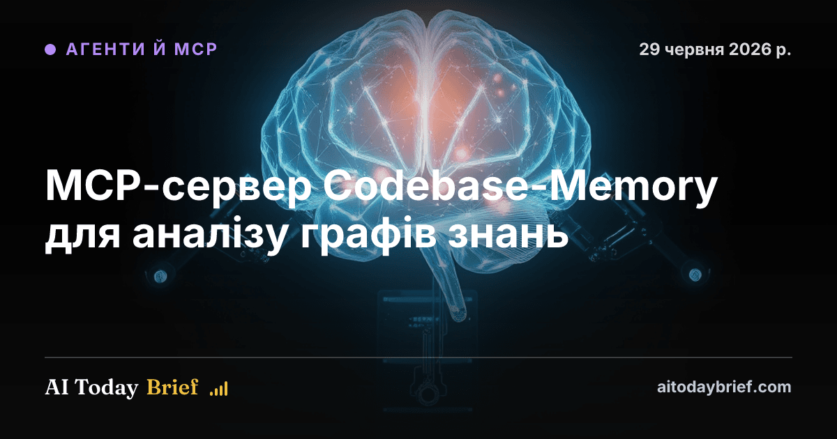 MCP-сервер Codebase-Memory для аналізу графів знань
